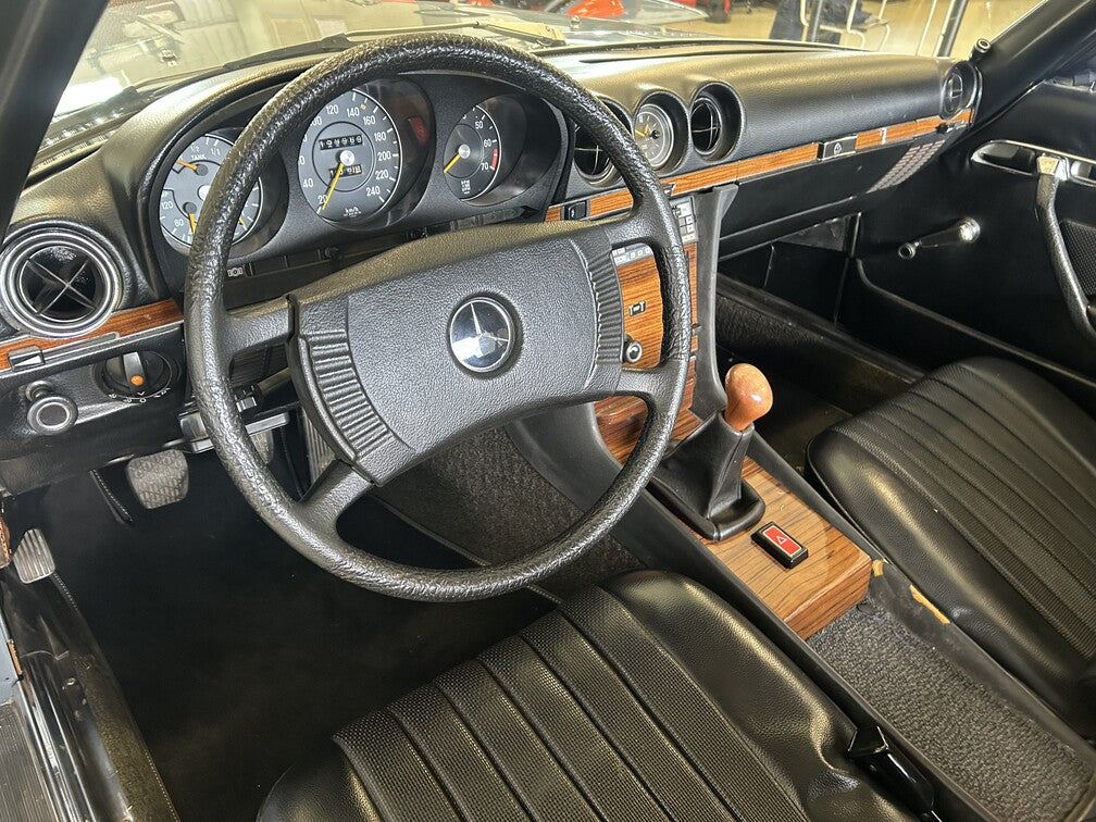 Mercedes-Benz 350 SL Manuell, Cabriolet 195hk, 1973