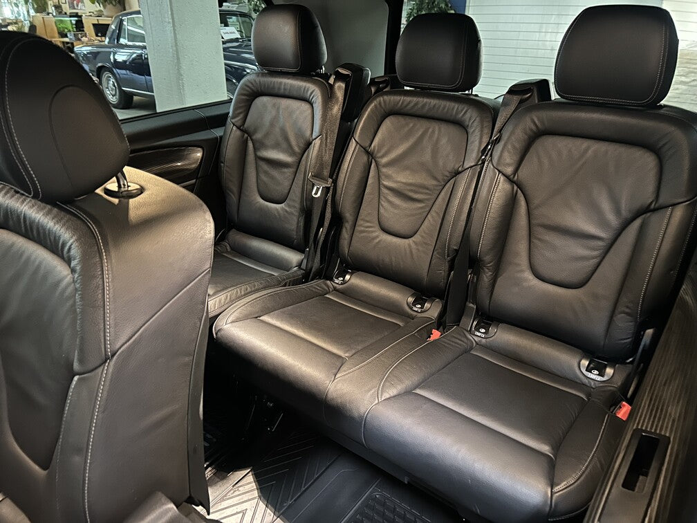 Mercedes-Benz V 250d 3.2t Avantgarde 9G-tronic 8-sits Extra Lång 190hk, 2021.