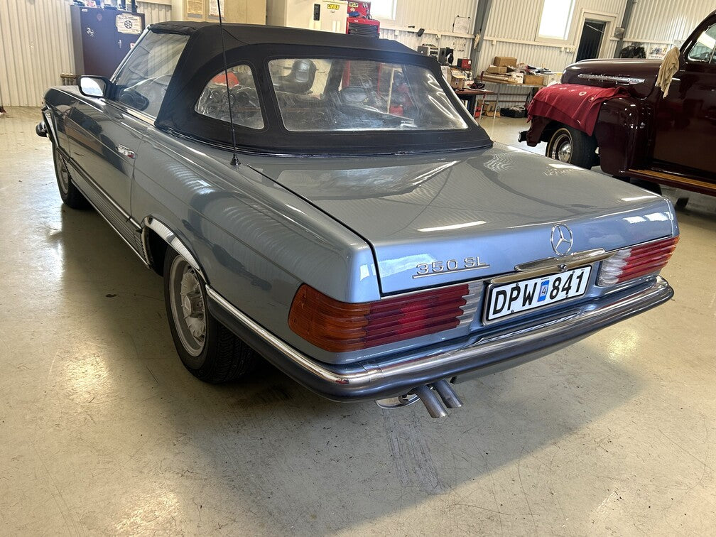 Mercedes-Benz 350 SL Manuell, Cabriolet 195hk, 1973