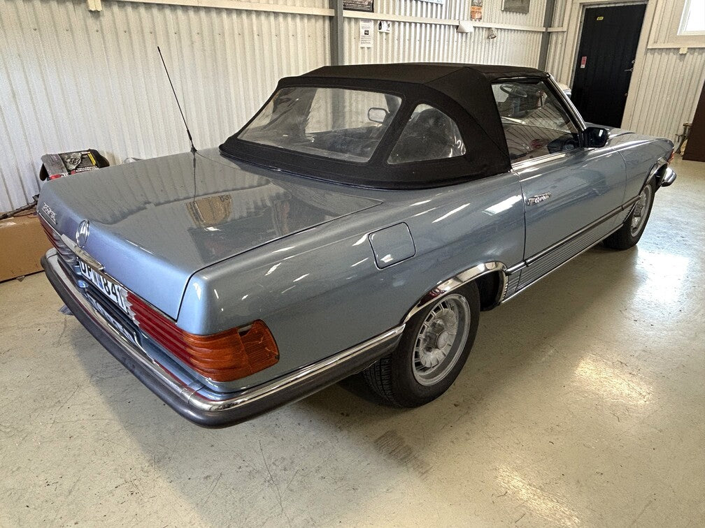 Mercedes-Benz 350 SL Manuell, Cabriolet 195hk, 1973