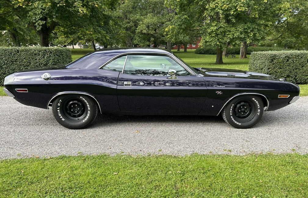 Dodge Challenger R/T 6.3 V8 TorqueFlite, 340hk, 1970.