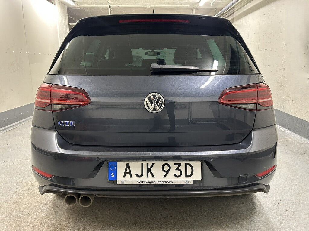 Volkswagen Golf GTE 1.4 TSI DSG Sekventiell, Pluspaket, Nav, Värmare, 204hk, 2020.
