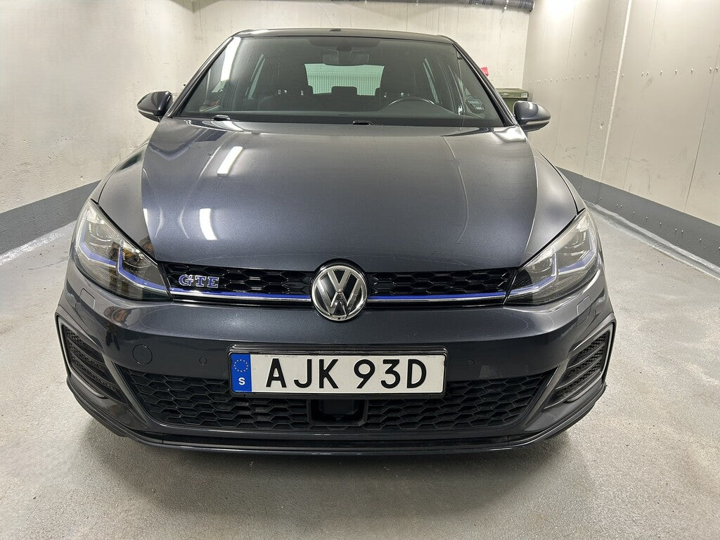 Volkswagen Golf GTE 1.4 TSI DSG Sekventiell, Pluspaket, Nav, Värmare, 204hk, 2020.
