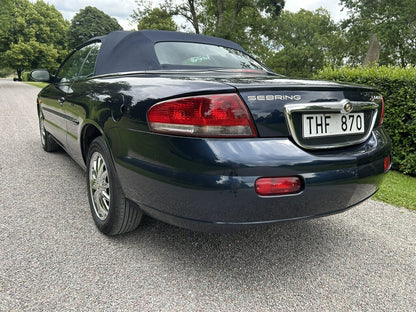 Chrysler Sebring Limited Cabriolet 2.7 Automatisk, 203hk, 2002
