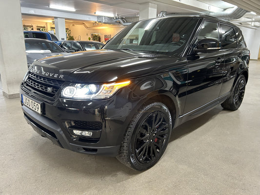Range Rover Sport 3.0 HSE SDV6 4WD Aut, Black Edition,292hk, 2014.