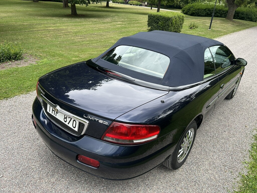 Chrysler Sebring Limited Cabriolet 2.7 Automatisk, 203hk, 2002