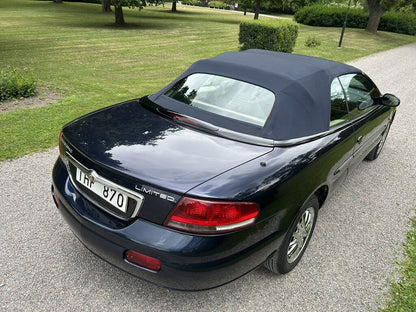 Chrysler Sebring Limited Cabriolet 2.7 Automatisk, 203hk, 2002