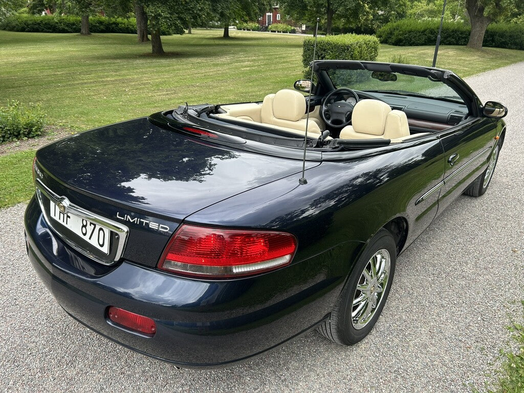 Chrysler Sebring Limited Cabriolet 2.7 Automatisk, 203hk, 2002