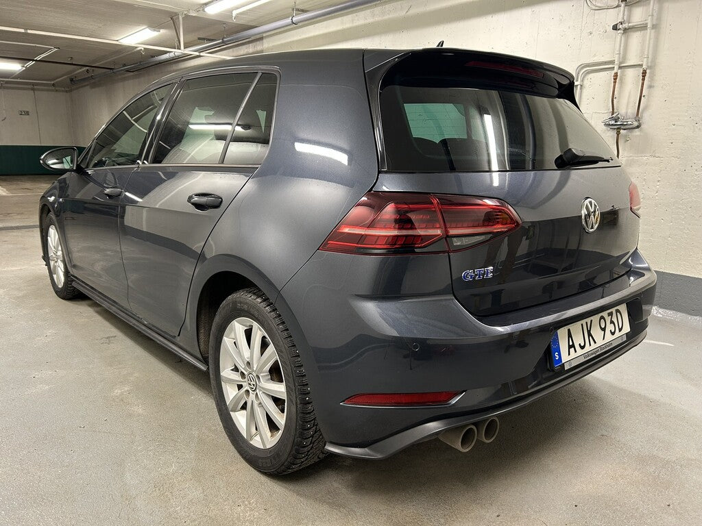Volkswagen Golf GTE 1.4 TSI DSG Sekventiell, Pluspaket, Nav, Värmare, 204hk, 2020.